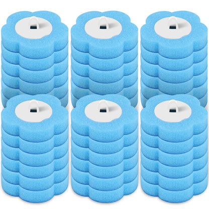 Toilet Brush and Holder Set with Disposable Refills Replacement Head Cleaning Kit Bathroom Cleaning Brush WC Accessories Tool