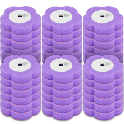 Toilet Brush and Holder Set with Disposable Refills Replacement Head Cleaning Kit Bathroom Cleaning Brush WC Accessories Tool